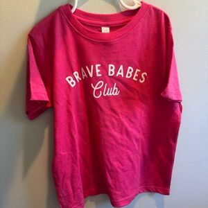 New - The Wishing Elephant - Brave Babes Club Tee - 5/6